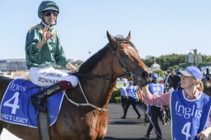 King's Legacy, above, is one of the top fancies for the 2020 Caulfield Guineas at Caulfield. Photo by Steve Hart.