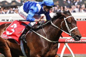 Winx, above, is the odds on favourite for the Winx Stakes at Randwick. Photo by Ultimate Racing Photos.