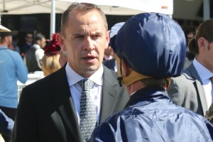 Trainer Chris Waller, above, will saddle up True Detective in the Australian Turf Club 2yo Handicap at Randwick. Photo by Daniel Costello.