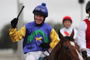 Jockey Jeff Lloyd, above, will ride Vega One in the Fred Best Classic at Eagle Farm. Photo by Daniel Costello.