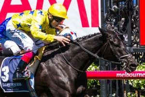 Jamie Spencer, above, will ride Phoenix Of Spain in the St James's Palace Stakes at Royal Ascot in England. Photo by Race Horse Photos Australia.